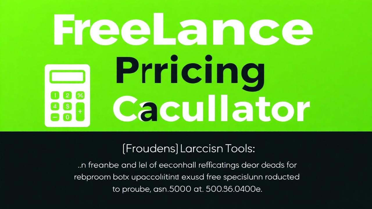 Freelance Pricing Calculator